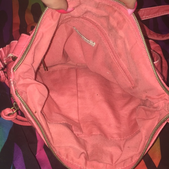 Sonoma life+style pink leather crossbody - Picture 5 of 7